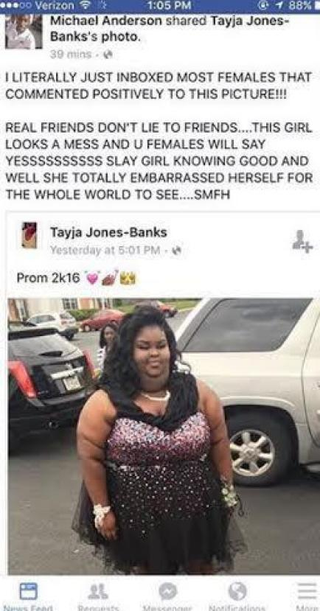 Illustration for article titled #TeamTayja: Social Media Praises High School Girl Bullied Because of Prom Photo